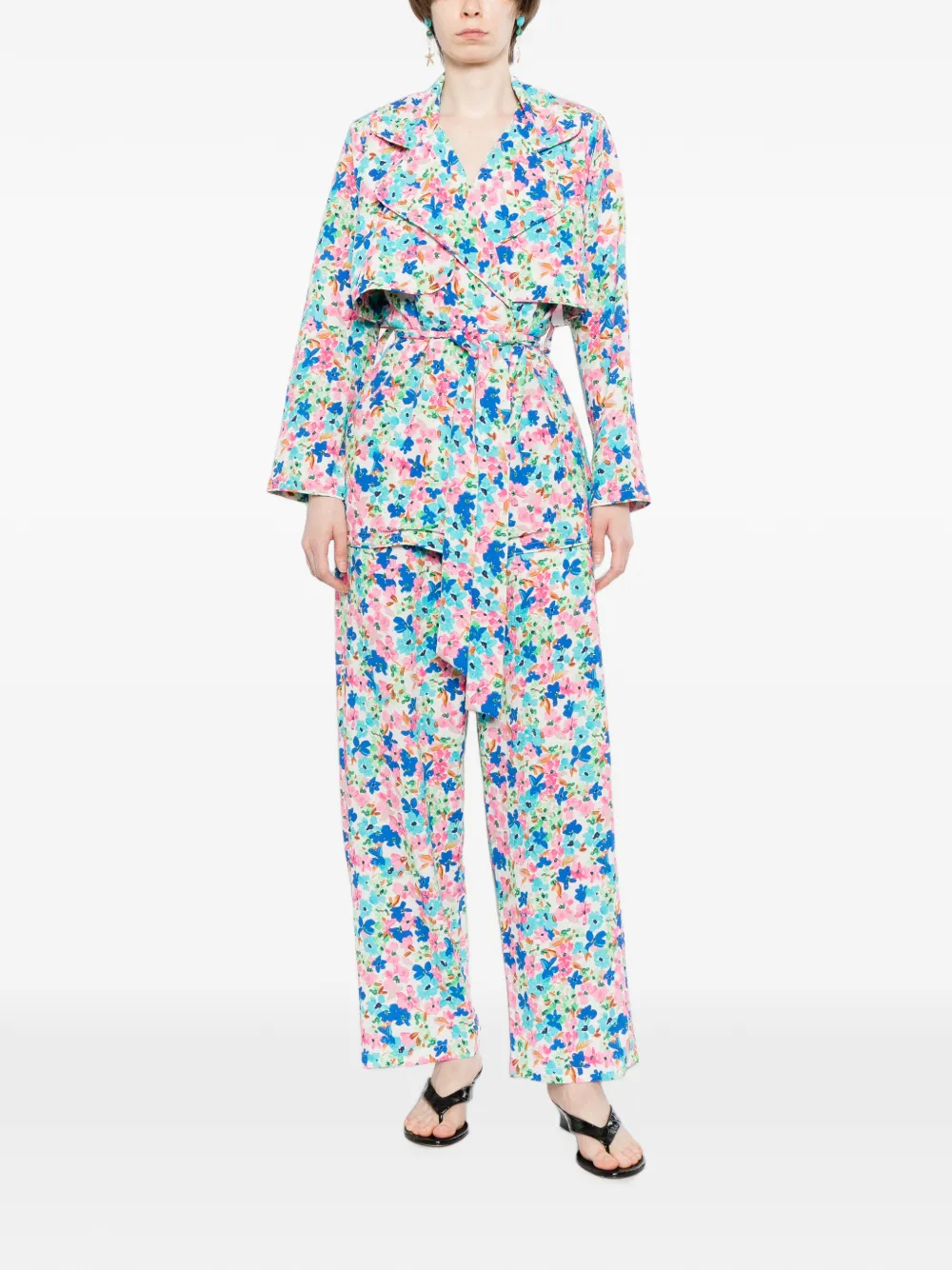 Bambah Fiona trenchset Blauw