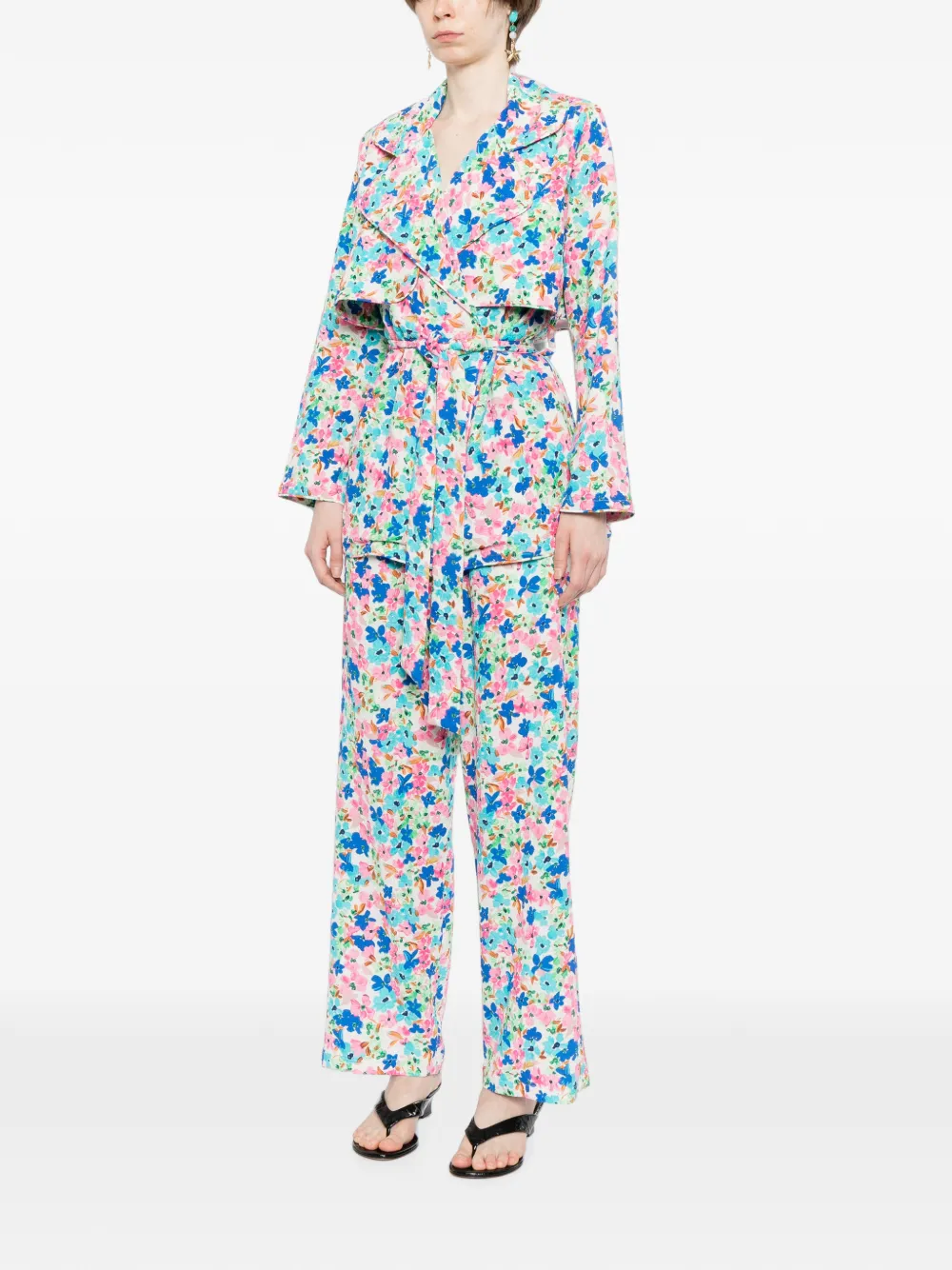 Bambah Fiona trenchset Blauw