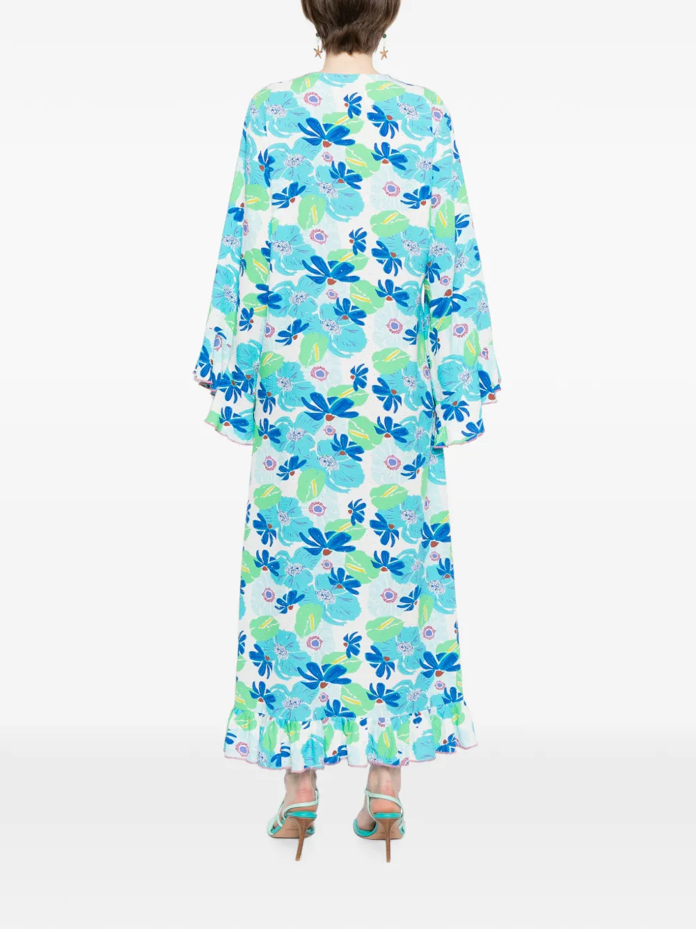 Bambah Hazel jurk Blauw