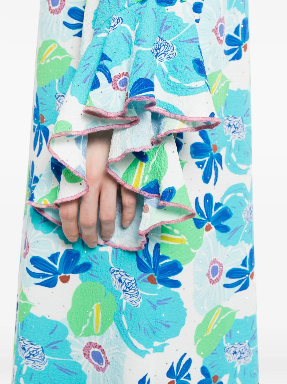 Bambah Hazel jurk Blauw