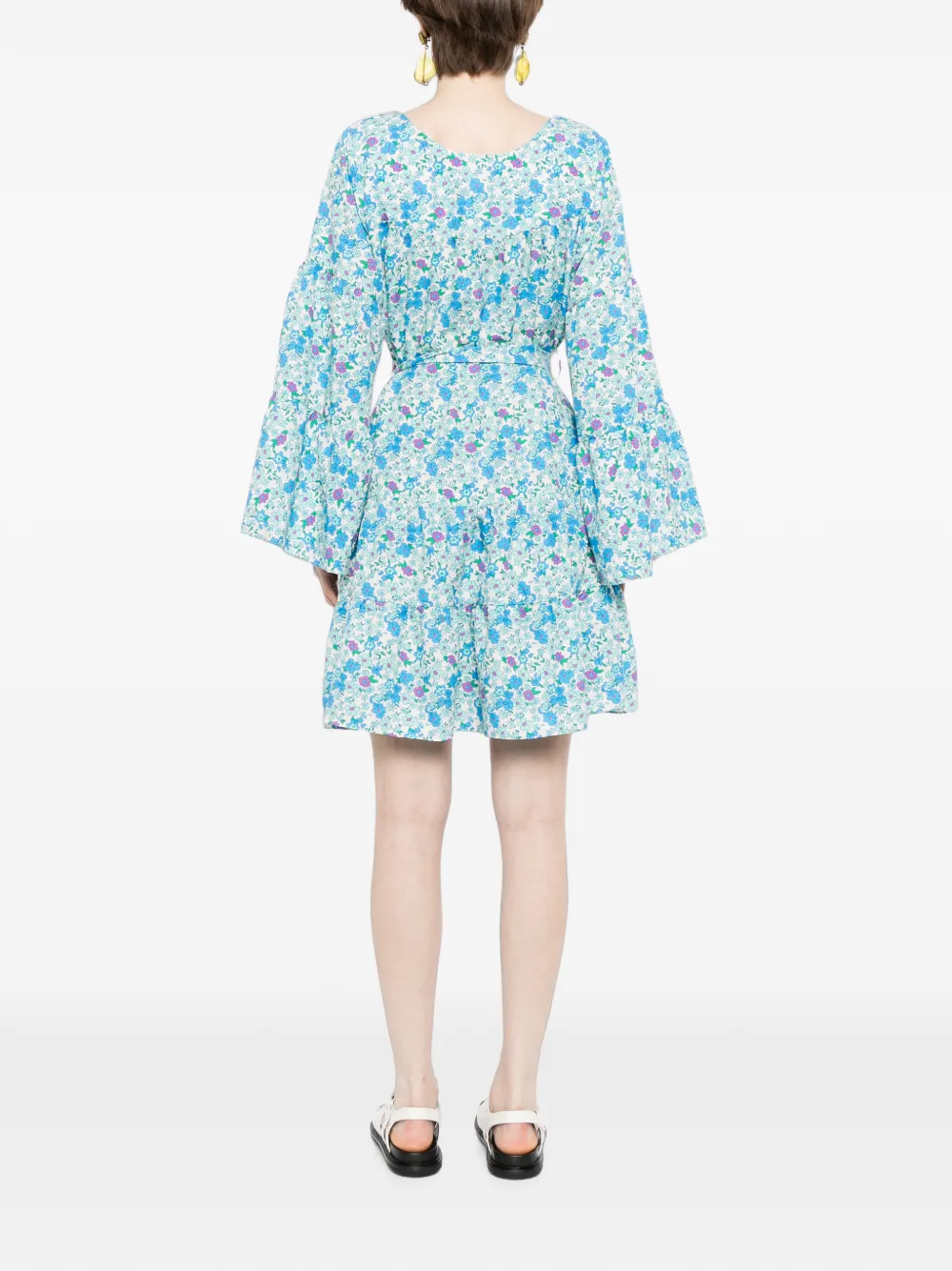 Bambah Nova jurk Blauw