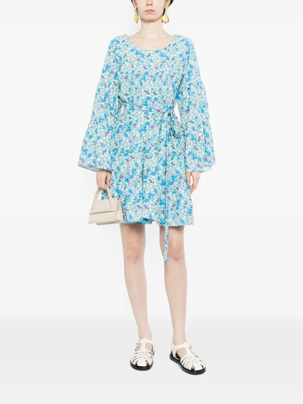 Bambah Nova jurk Blauw