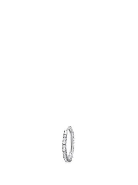 SABOTEUR diamond hoop earrings
