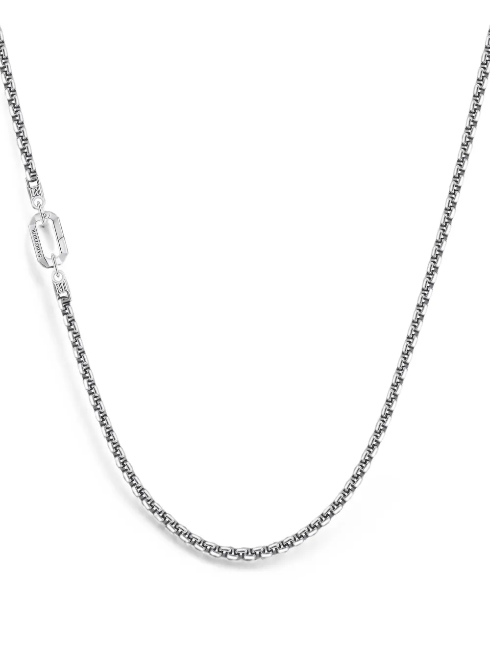SABOTEUR Klassische Venezianerkette - Silber