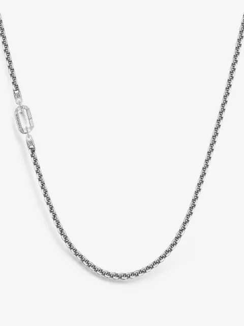 SABOTEUR box-link chain necklace