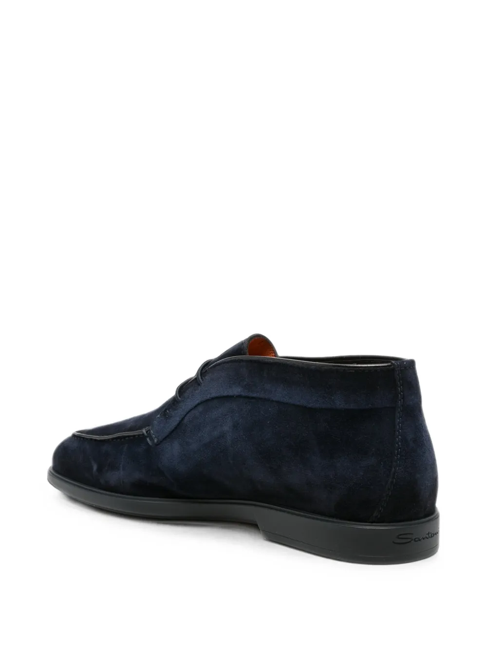 Santoni Malibu lace-up loafers Blauw