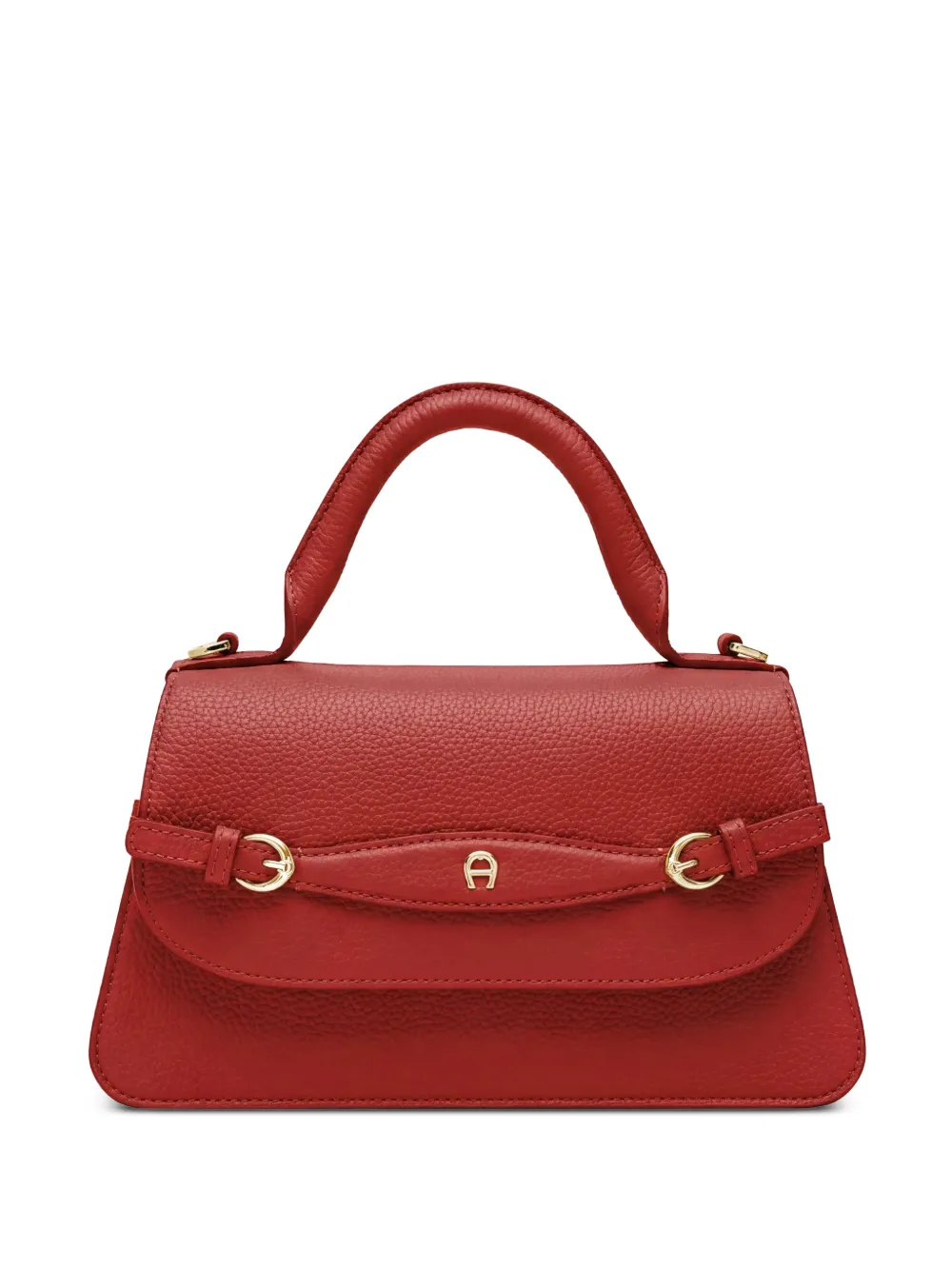 AIGNER Kleine Cavallo shopper met logoplakkaat Rood