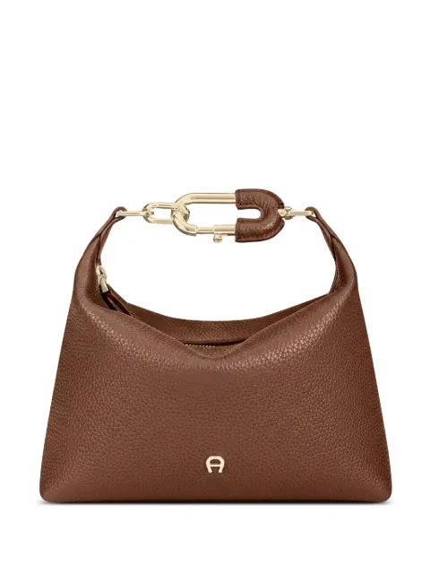 AIGNER logo-plaque chain-link tote bag