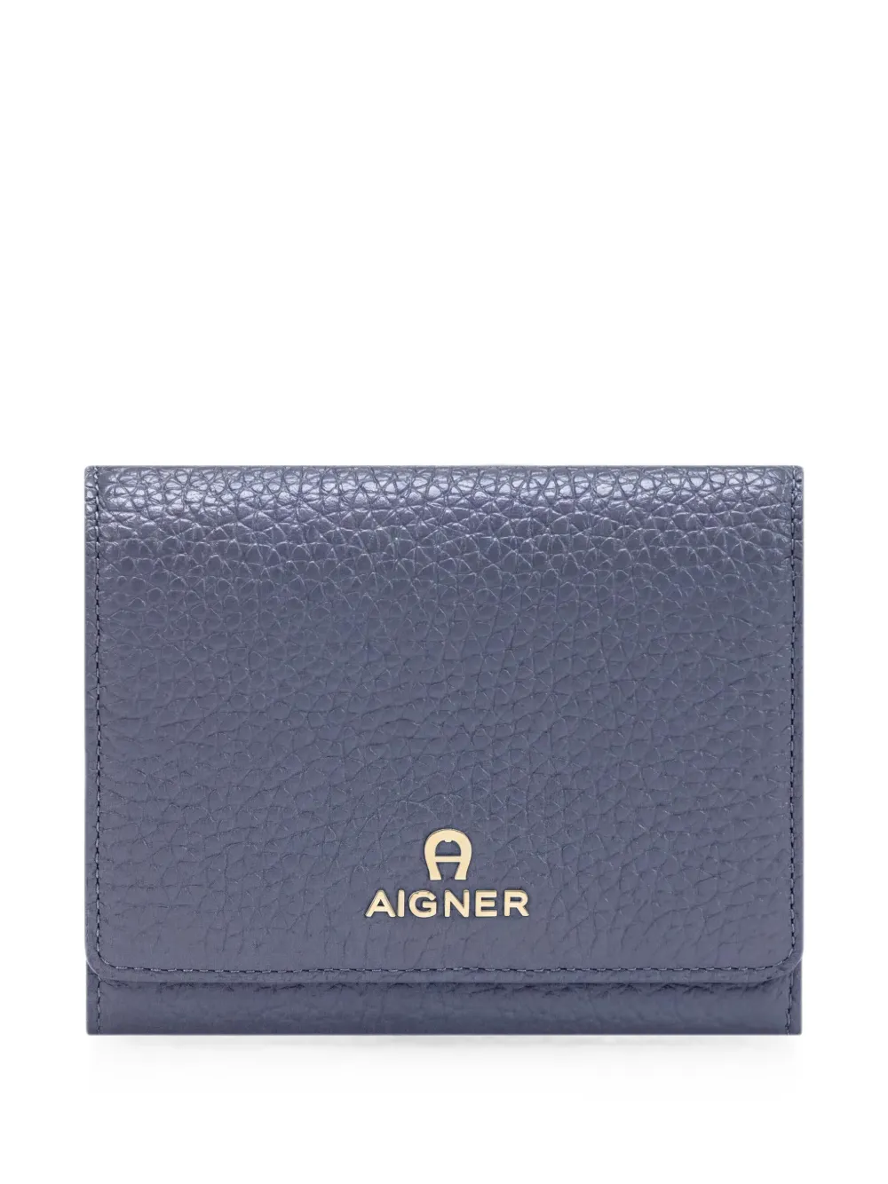 AIGNER Ivy leren portemonnee Blauw