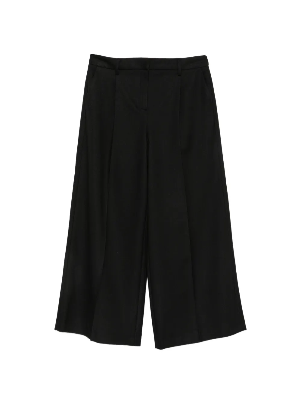 MAISON123 pressed-crease wide-leg trousers