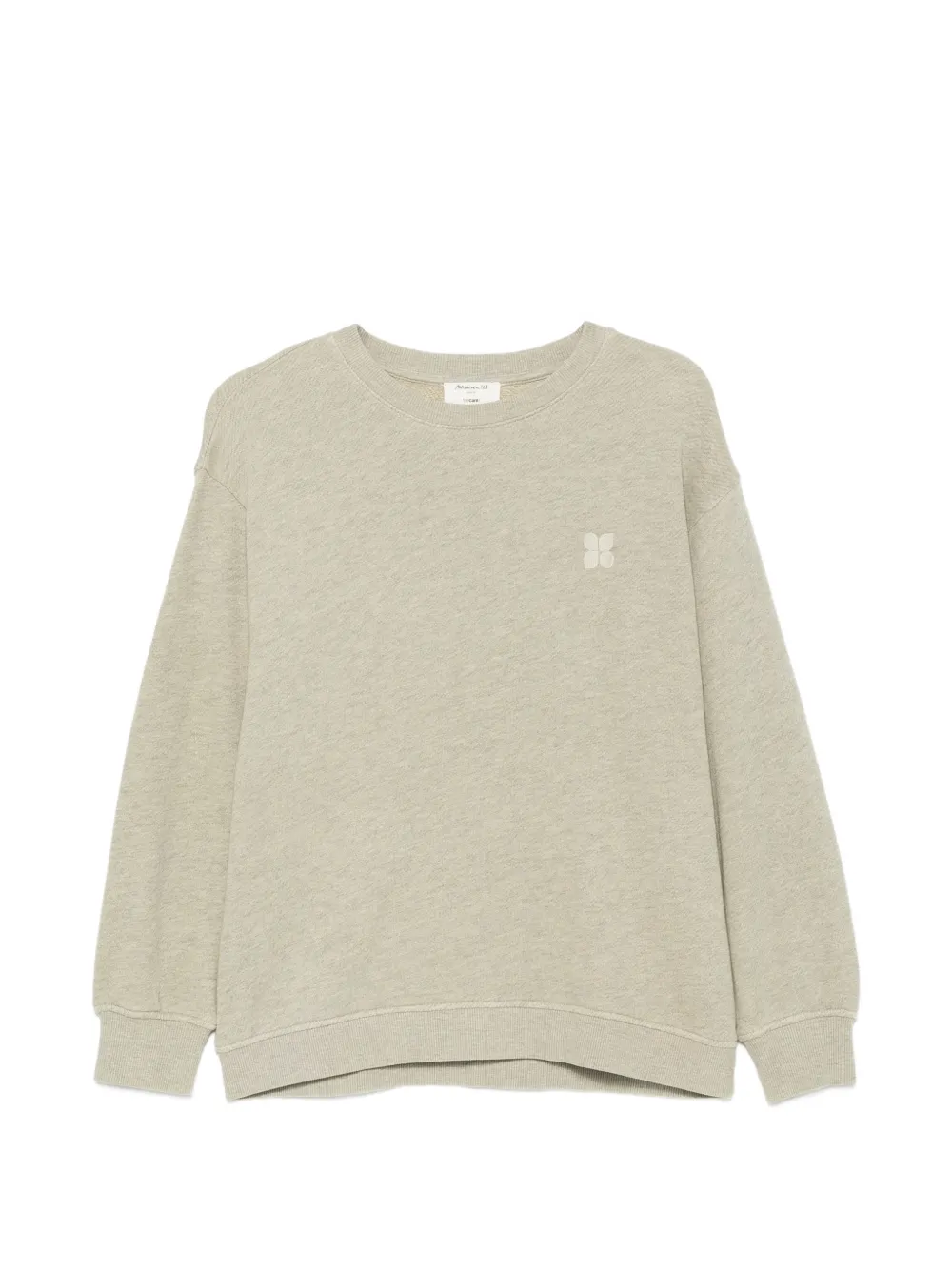 MAISON123 Lesly logo-embroidered Lesly sweater
