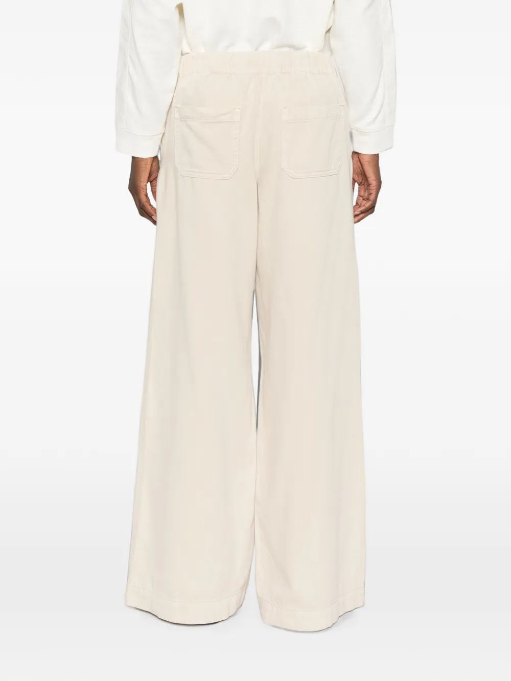 MAISON123 Malo broek met trekkoord Beige