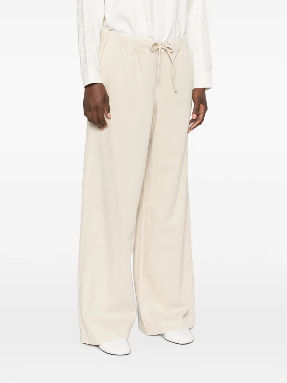 MAISON123 Malo broek met trekkoord Beige