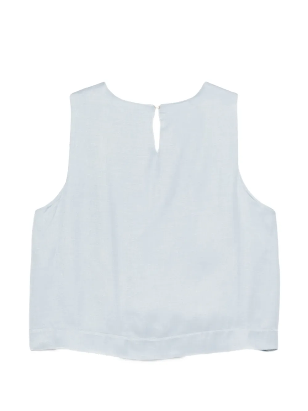 MAISON123 David mouwloze top Blauw