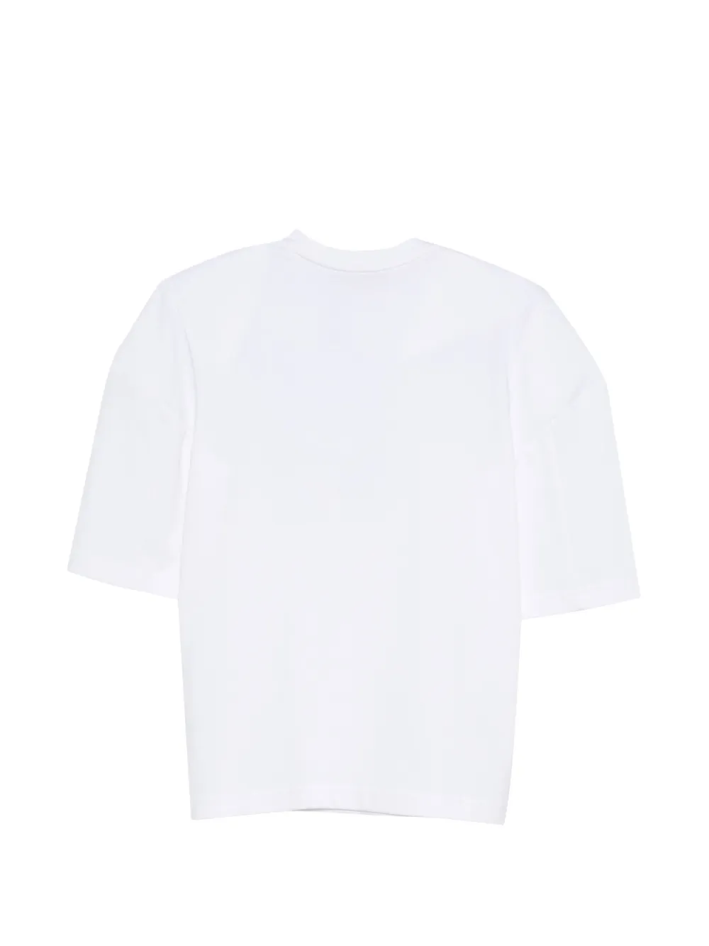 Tibi Perfect T-shirt met ronde hals Wit