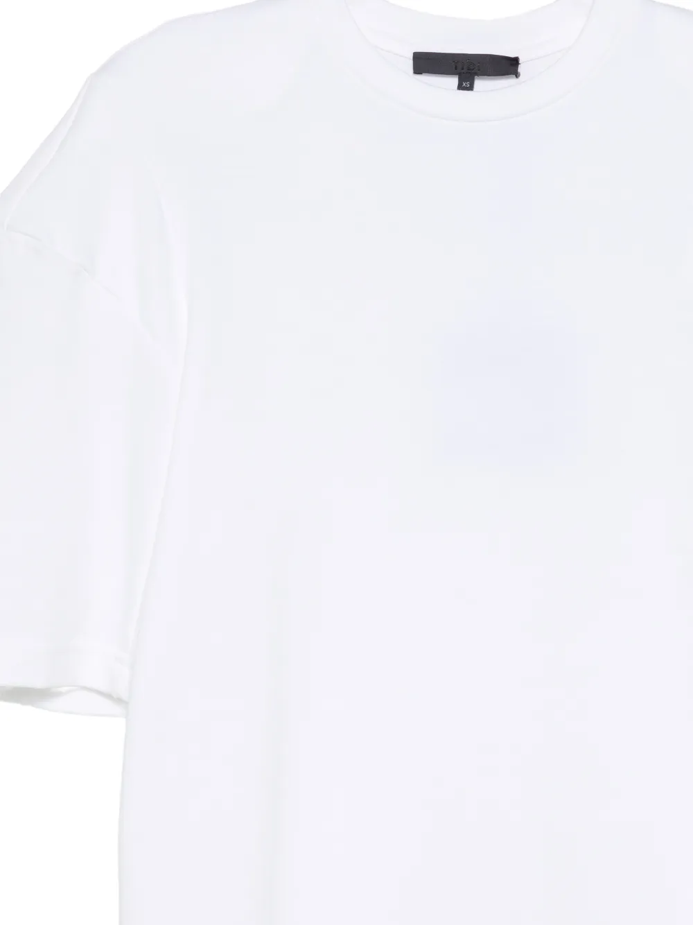 Tibi Perfect T-shirt met ronde hals Wit