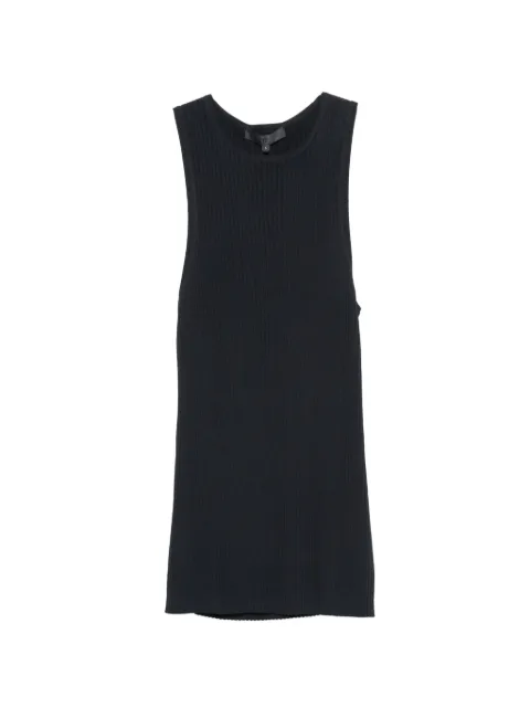 Tibi cut-out ribbed-knit tank top