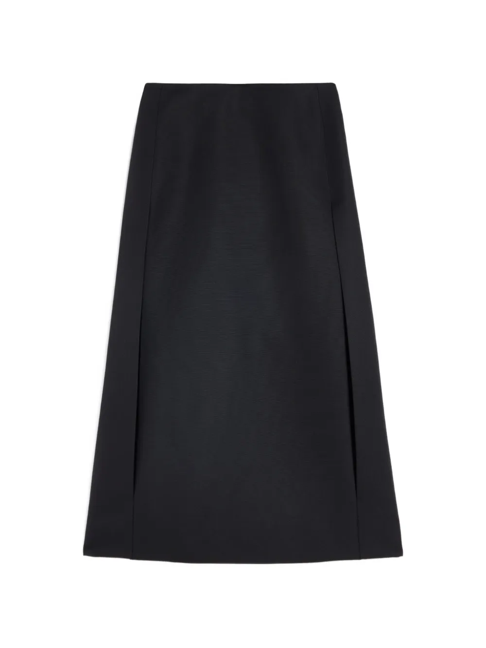 Jil Sander Gonna faille in seta - Nero