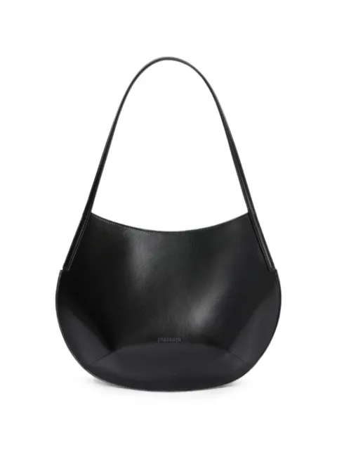Jil Sander Kante angular leather shoulder bag
