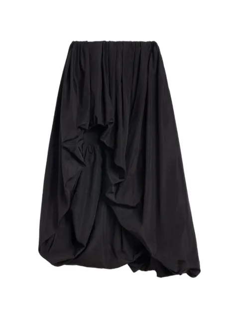 Jil Sander lightweight taffeta skirt