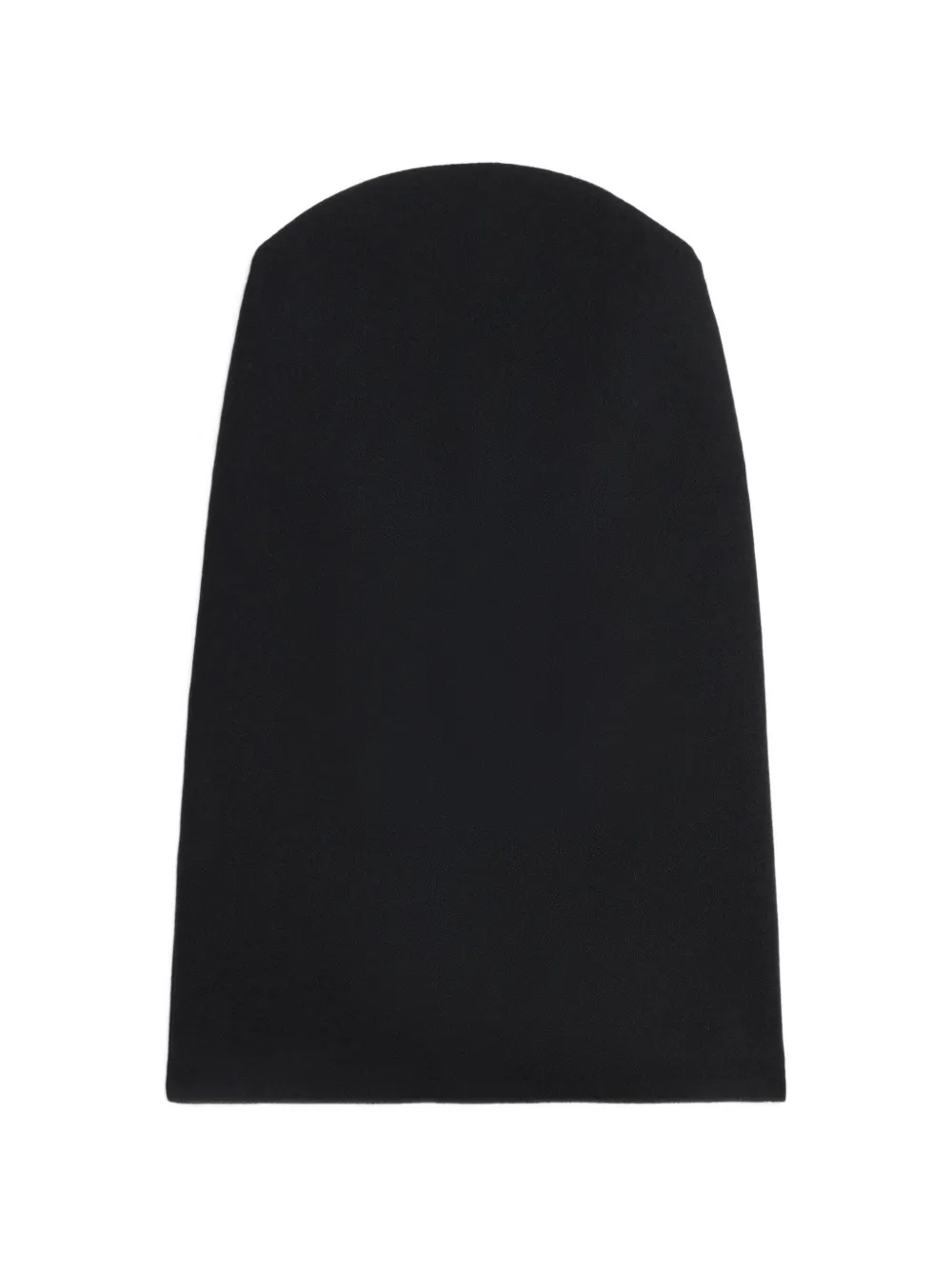 Jil Sander wool sablé skirt