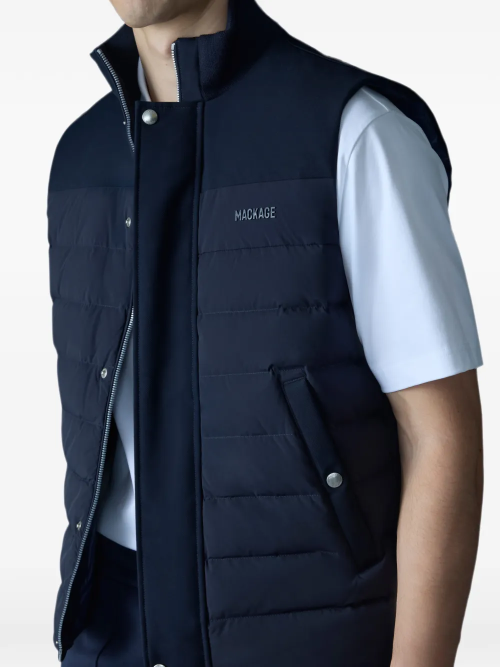 Mackage Brody-Z gewatteerde bodywarmer Blauw