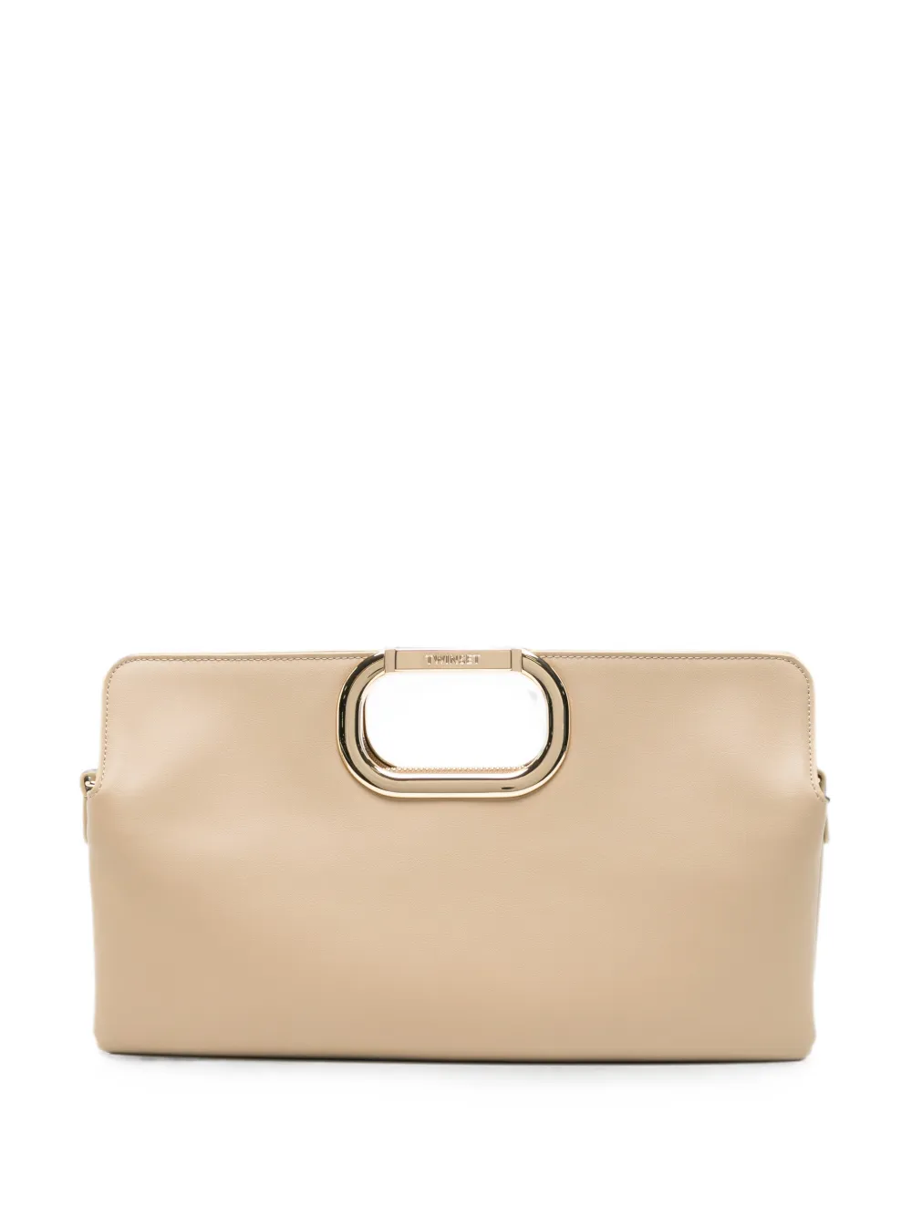 TWINSET cut-out handle tote bag - Nude