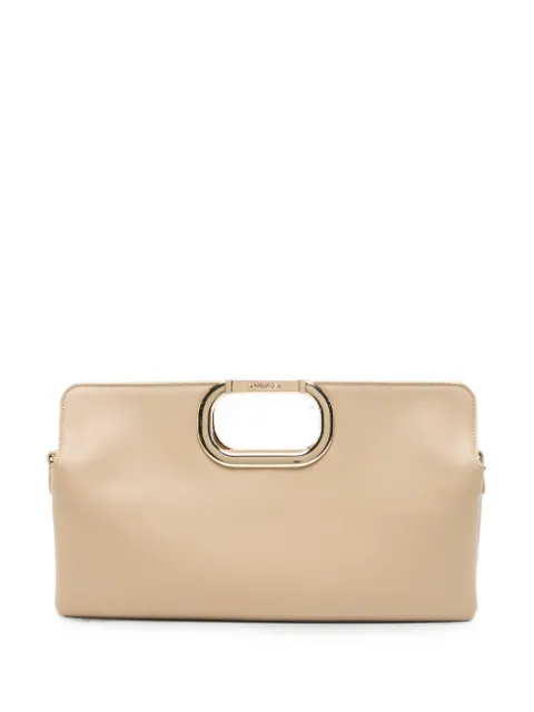 TWINSET Lila clutch bag with logo handle