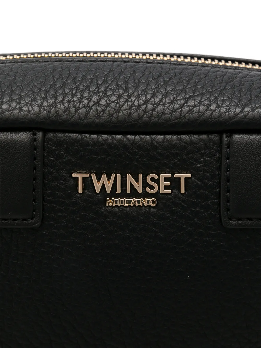 TWINSET Schoudertas met logo Zwart