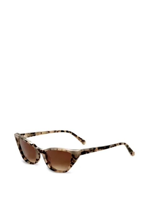 TURA lentes de sol Fawn con armazón cat eye en colaboración con Kate Young