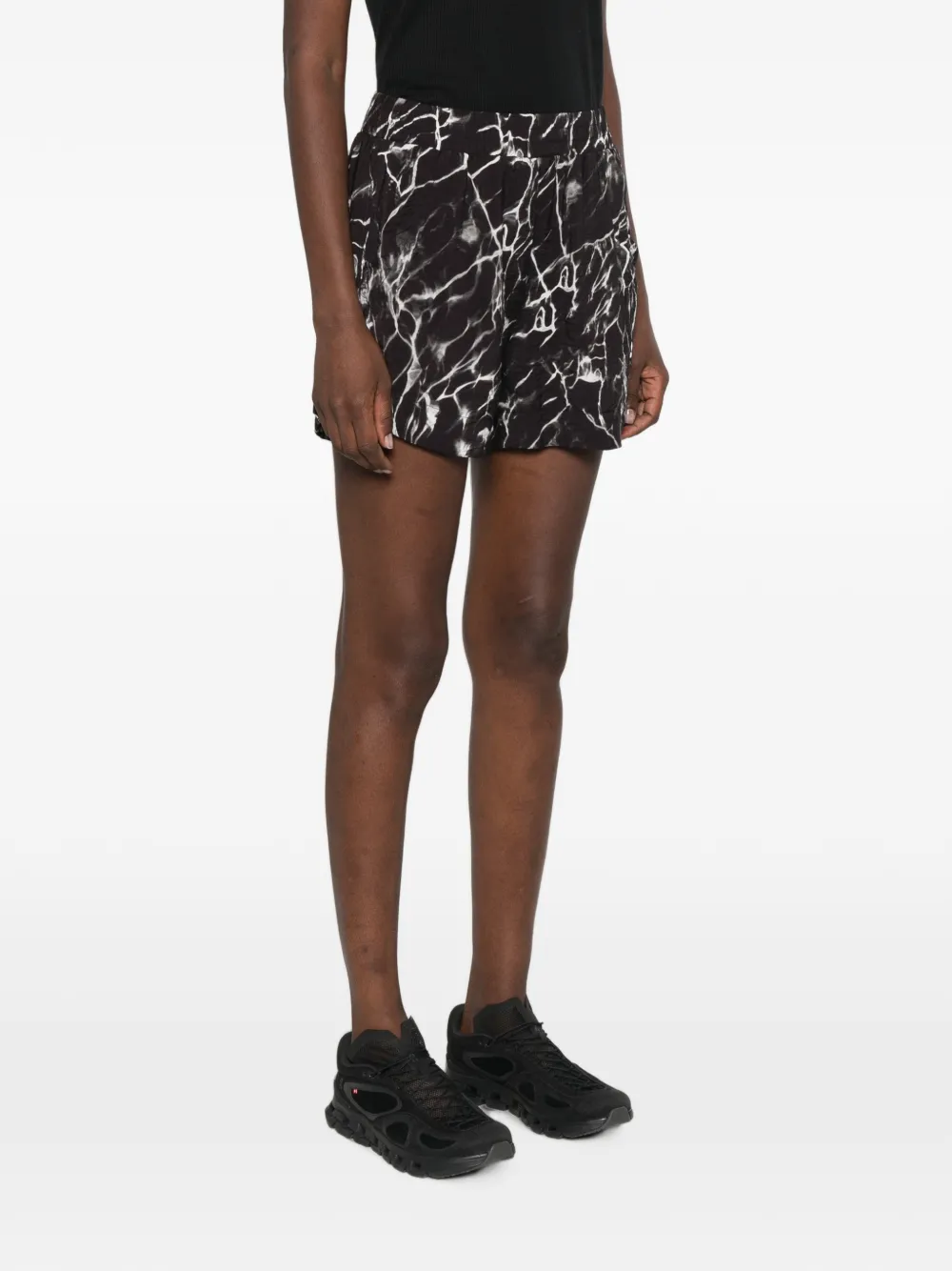 DEHA Shorts met print Zwart