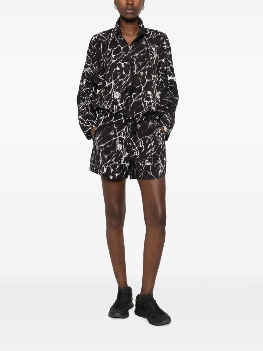 DEHA Shorts met print Zwart