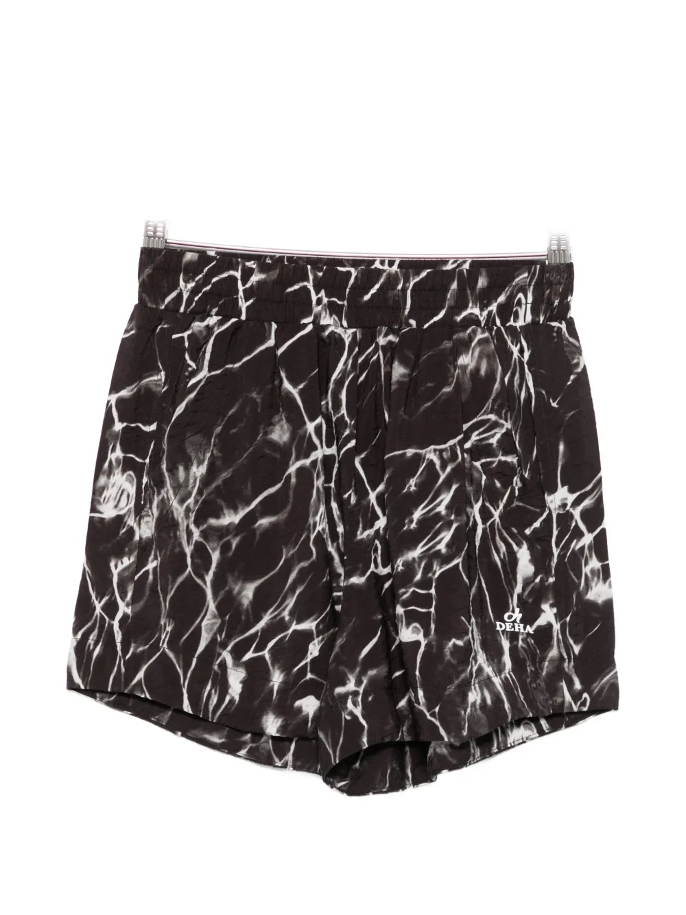 DEHA marble-print shorts - Nero