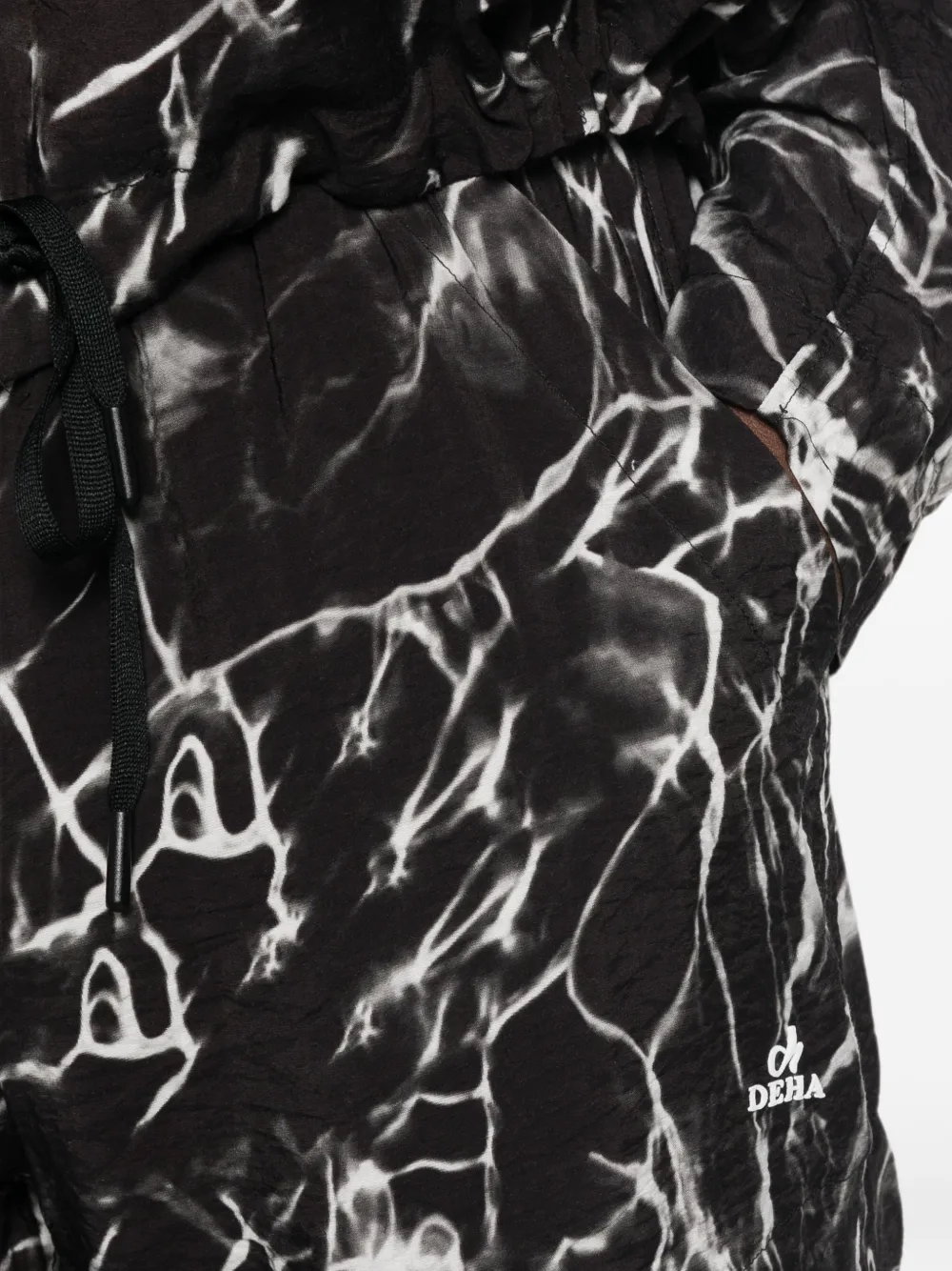 DEHA Shorts met print Zwart