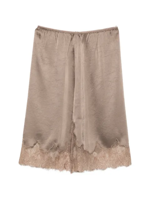 Citizens of Humanity lace-trim mini skirt