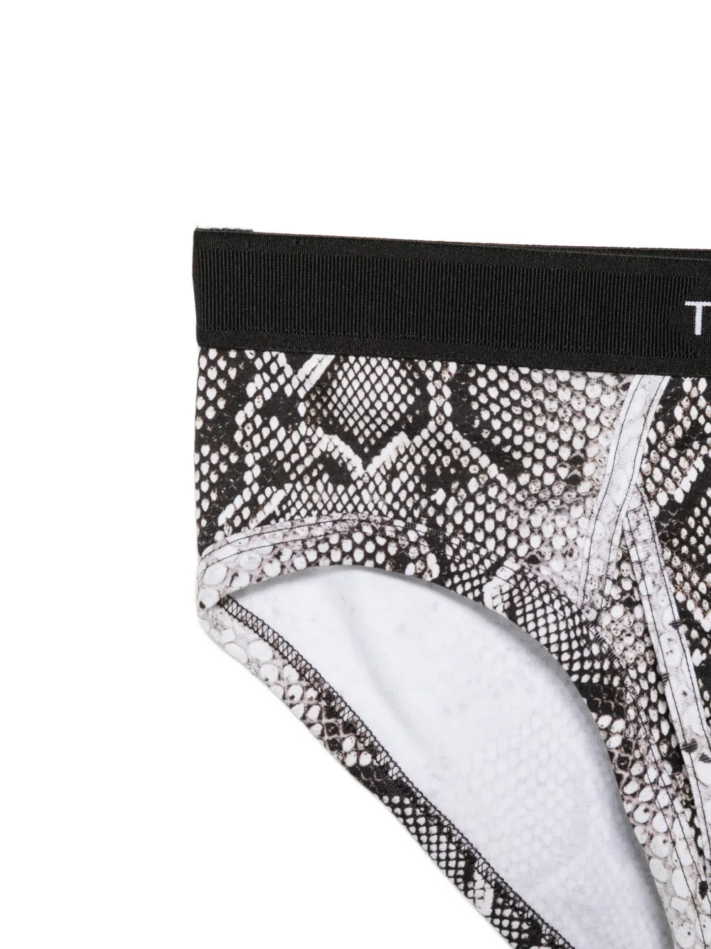 TOM FORD leopard-print boxer briefs Zwart