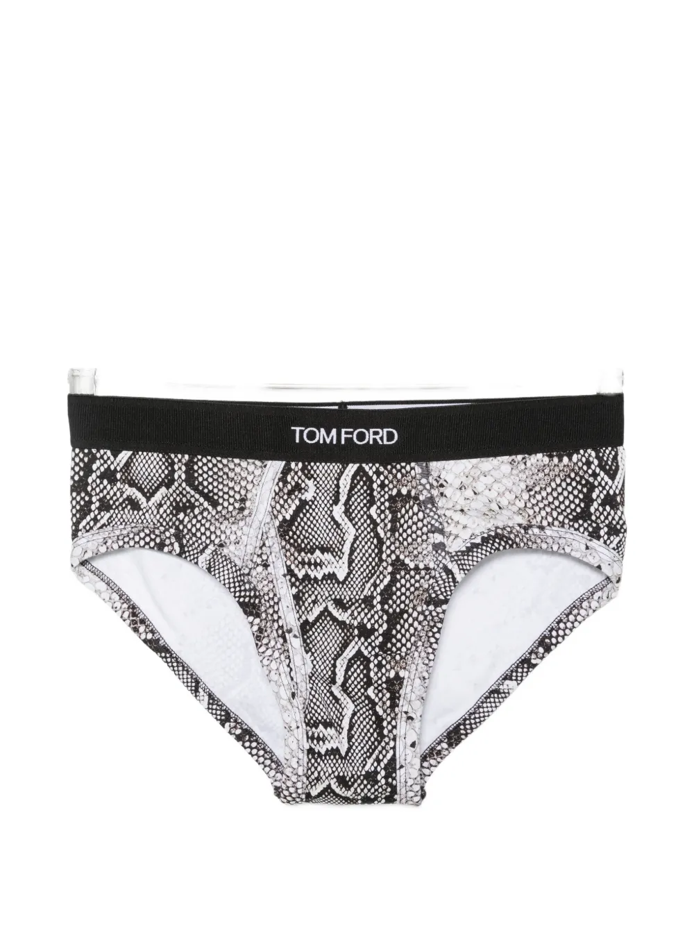 TOM FORD leopard-print boxer briefs - Nero