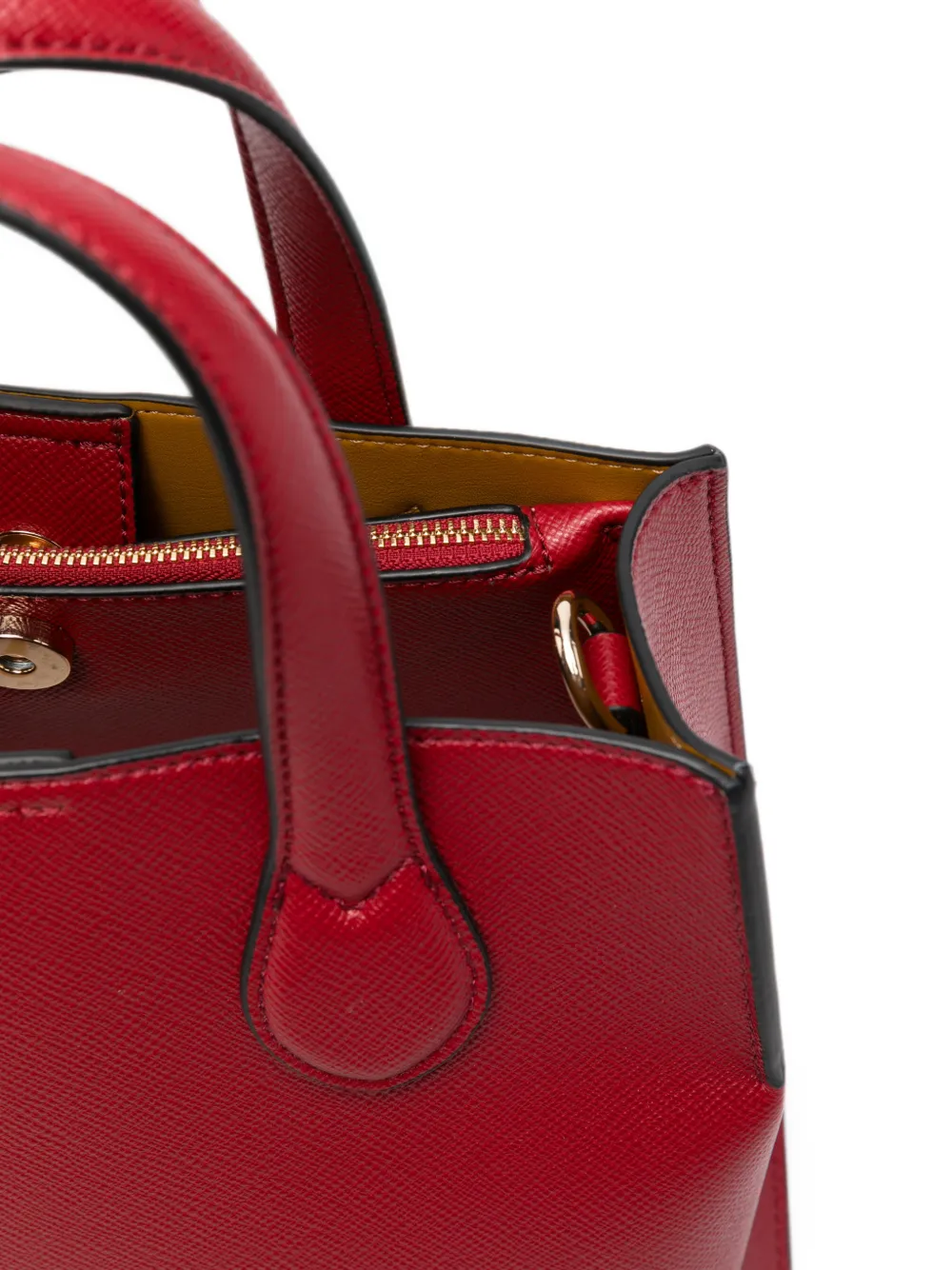 TWINSET Shopper met logo Rood