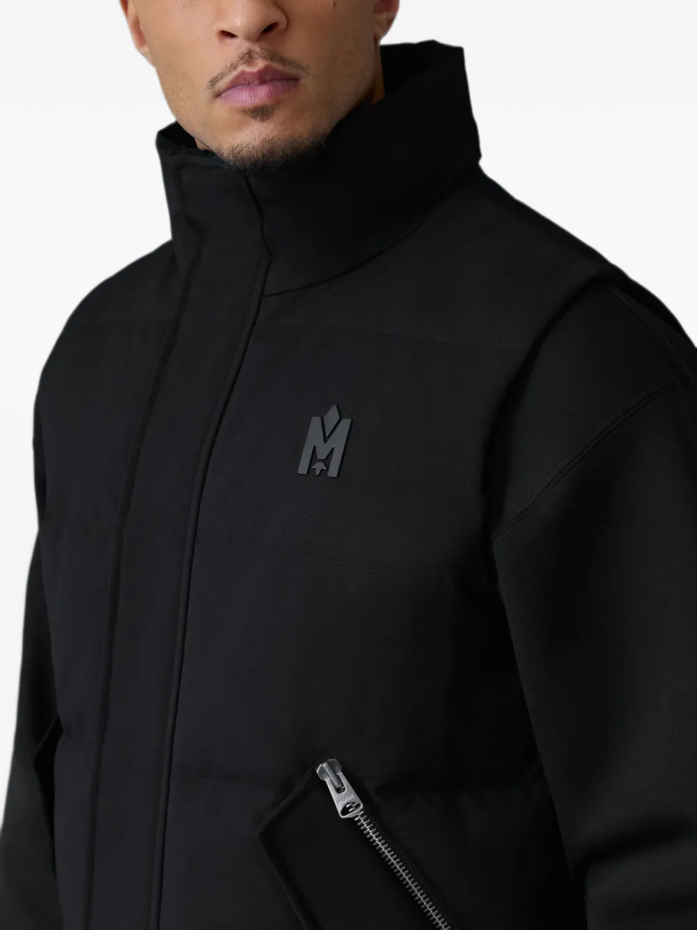 Mackage Joseph bodywarmer met hoge hals Zwart