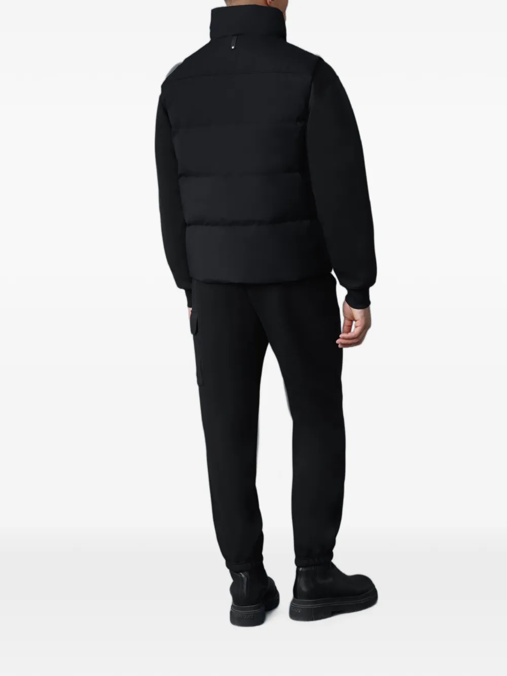 Mackage Joseph bodywarmer met hoge hals Zwart