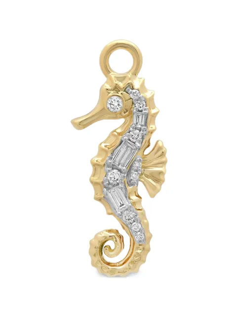 Sara Weinstock seahorse-motif diamond pendant