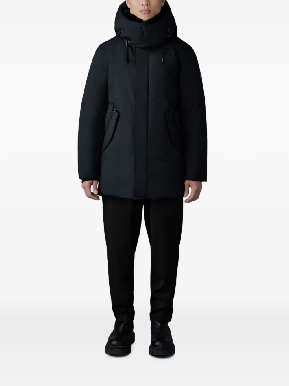 Mackage Sullivan jas met capuchon Zwart