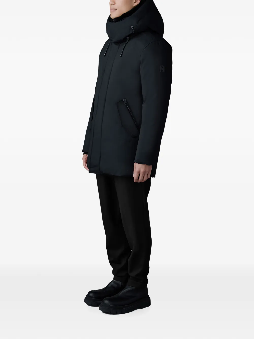 Mackage Sullivan jas met capuchon Zwart
