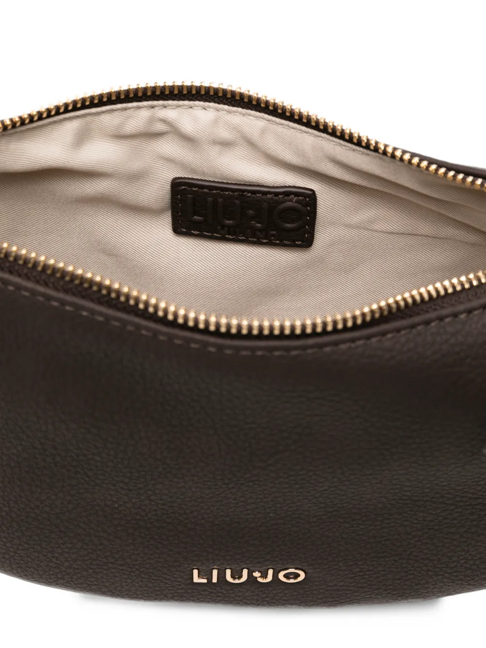 LIU JO Shopper met logo Bruin