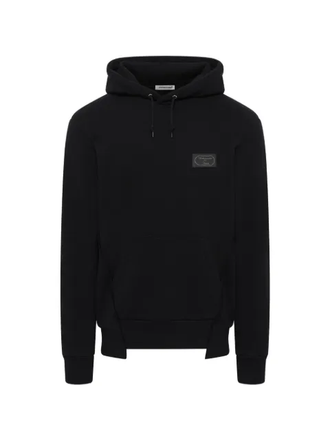 Undercover Undercoverism logo-patch hoodie