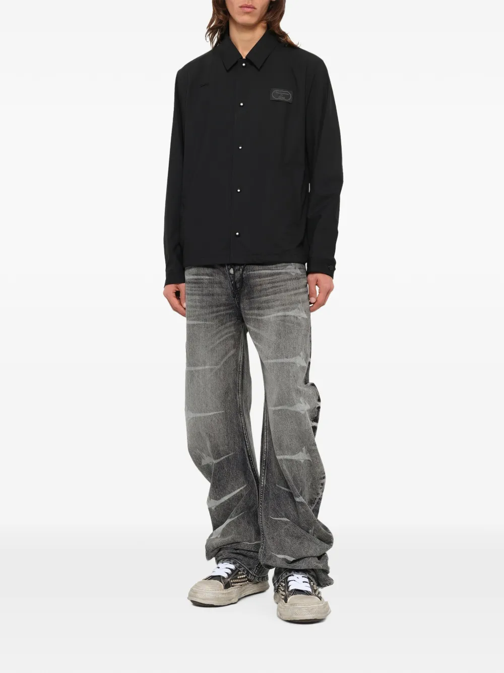 Undercover Undercoverism for Rebels coach jacket - Nero