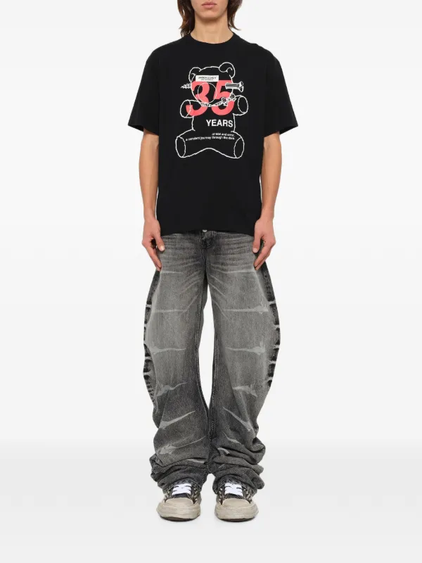 トップス UNDERCOVER 35th TEE Undercover 35th Anniversary graphic-print T-shirt | Black
