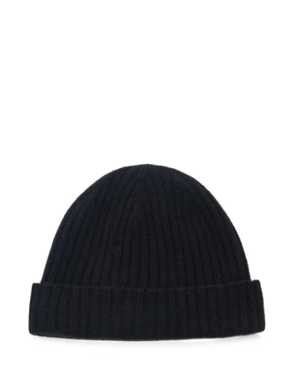 Undercover ribbed-knit cashmere beanie hat Zwart