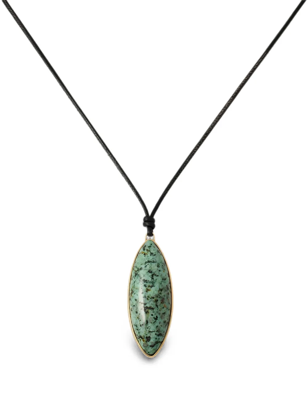 Jennifer Fisher dagger pendant necklace - Verde