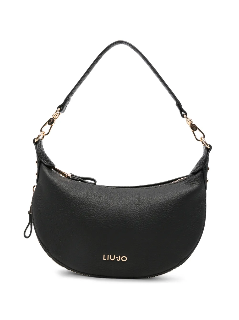 LIU JO small Hobo logo-detail tote bag - Schwarz